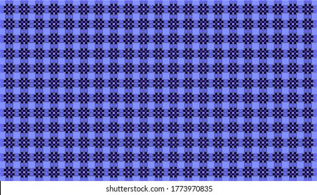 Vector purple background, with a lattice texture, with spotty colored elements.