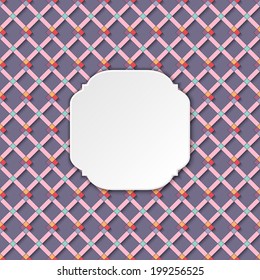 Vector purple background with space for text