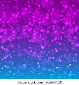 Vector Purple with blue Bokeh light Background Illustration