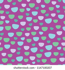 Vector Purple Cool Scales Seamless Pattern Background. Perfect for fabric, scrapbooking, kids, stationary, and home decor projects.