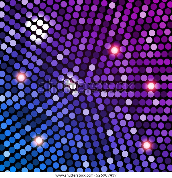 紫の背景にベクター画像の紫のディスコ クラブのネオン柄 抽象的なライトの背景 パーティーチラシのデザイン のベクター画像素材 ロイヤリティフリー