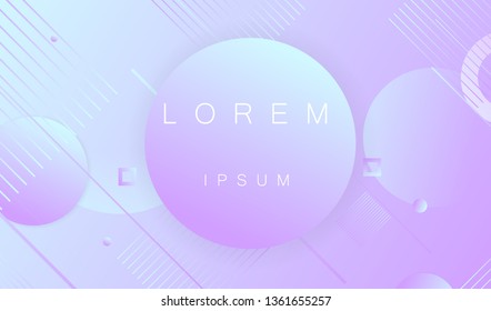 Vector purple geometric background.