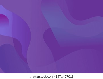 Vector purple liquid fluid background with smooth gradients and flowing shapes.  
