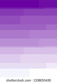 Vector purple mosaic background. Magazine cover. Gradient. Lilac horizontal lines. Template for cards, textiles, design, packaging and other uses.