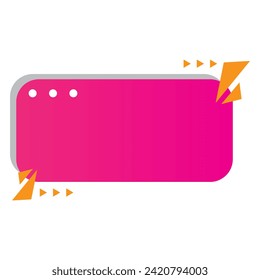 vector purple rectangle banner design template