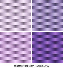Vector purple Seamless illustration of 3 D wicker Background