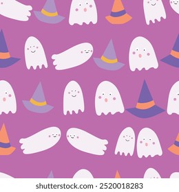 Vector Purple Seamless Pattern. Perfect for fabric, scrapbooking, wallpaper, wrapping paper, textiles projects. Great for kids and babies designs.