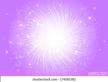 Vector purple  star burst abstract background illustration - Purple star burst  illustration template