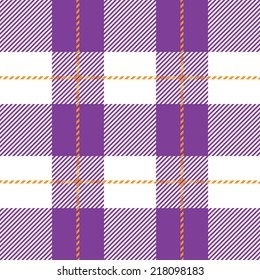 vector purple tartan plaid for background 
