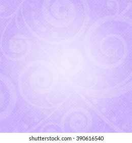 Vector purple textured background with floral pattern
