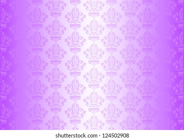 Vector purple wallpaper with ornaments