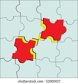 Vector puzzle.