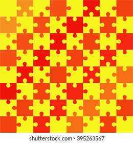 Vector puzzle background