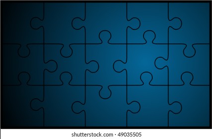 Vector puzzle background