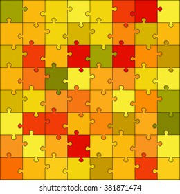Vector puzzle game for children. Puzzle texture. Jigsaw game for kid. Visual, rebus, puzzle, educational game for preschool child
