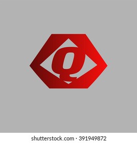 Vector Q logo icons

