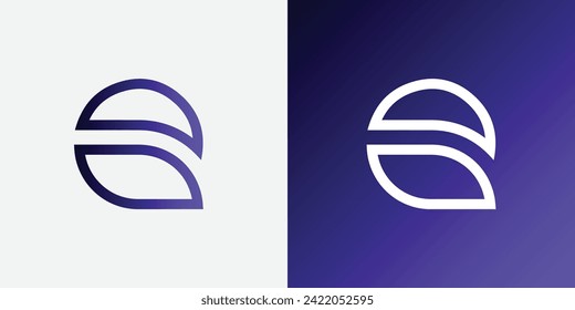 vector q logo template with an abstract shape