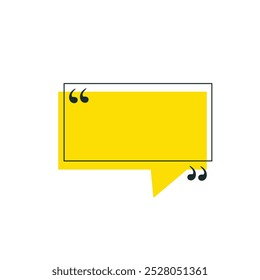 Vector Qoute box frame, comment frame