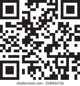 vector qr code icon information scan eps