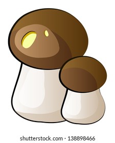 Vector quarter-foil or clover isolated over white background.