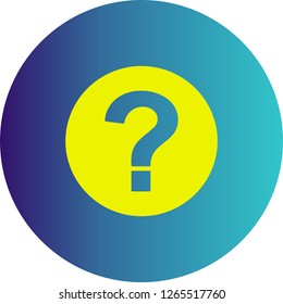 vector question icon