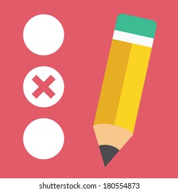 Vector Quiz Icon