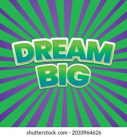 Vector of quote with colorful background