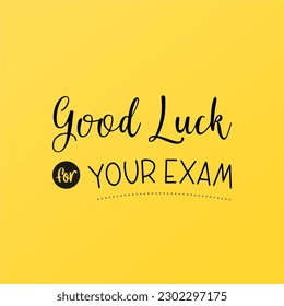 vector quote, Keep moving and good luck for your exam