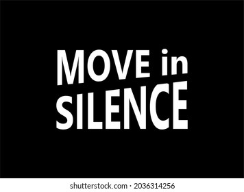 Vector Quote Move Silence Stock Vector (Royalty Free) 2036314256 ...