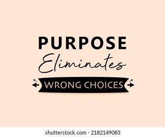 vector quote, purpose eliminates wrong choices