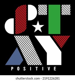 vector quote slogan stylish letters t shirt design