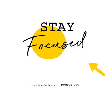 Cita vectorial, permanezca centrada con el signo de flecha