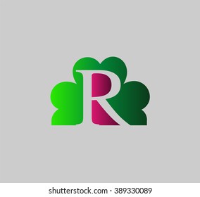 Vector R logo icons
