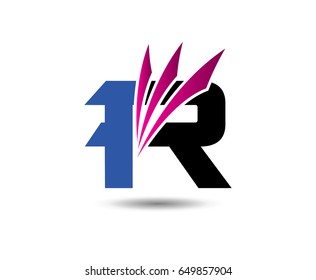 Vector R logo icons
