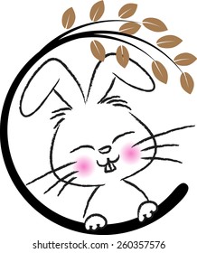 vector rabbit icon