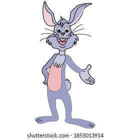 Vector of a Rabbit/bunny clip art
