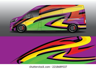 vector racing background for camper car wrap and more vector EPS 10