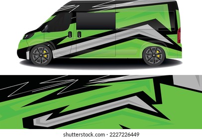 vector racing background for camper car wrap stickers and more