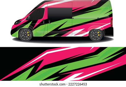 fondo de carreras vectoriales para pegatinas de ajuste de coches de camper y más