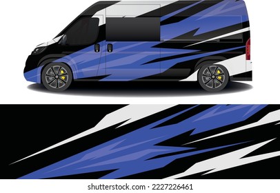 vector racing background for camper car wrap stickers and more