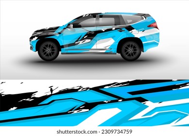  vector racing car sticker wrap livery design