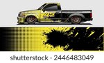 Vector Racing Car Wrap Design: Abstract Striped Background Kit for Vehicle Wraps, Race Cars, Rally, Adventure, and Livery