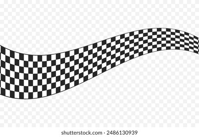 Vector racing flag. Racing flag icon png. Finish flag.