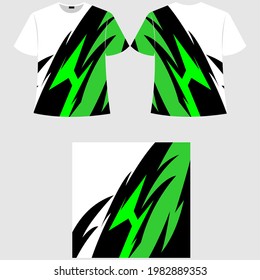Vector racing t-shirt design t-shirt template