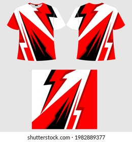 Vector racing t-shirt design t-shirt template