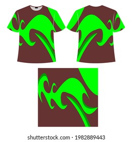 Vector racing t-shirt design t-shirt template