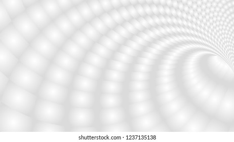 Vector radial blur special effect. Optical illusion of tunnel. Abstract background with perspective. Blurred background. Gradient effect. Abstract vector 3d effect. Illusion of halftone effect.