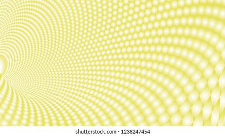 Vector radial blur special effect. Optical illusion of tunnel. Abstract background with perspective. Blurred background. Gradient effect. Abstract vector 3d effect. Illusion of halftone effect.