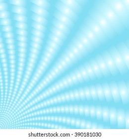 Vector radial blur special effect. Optical illusion of tunnel. Abstract background with perspective. Blurred background. Gradient effect. Abstract vector 3d effect. Illusion of halftone effect. EPS10