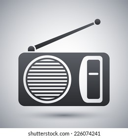 Vector Radio Icon